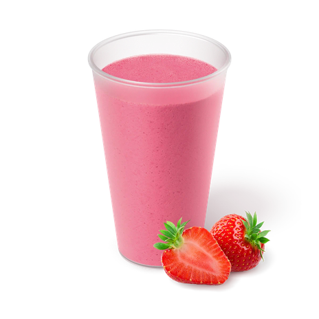 Милкшейк клубничный «Яндекс Лавка»