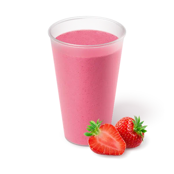 Милкшейк клубничный «Яндекс Лавка»