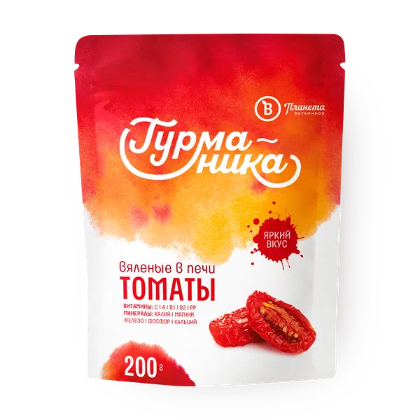 Томаты вяленые Гурманика «Планета витаминов» замороженные