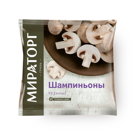Шампиньоны резанные Мираторг