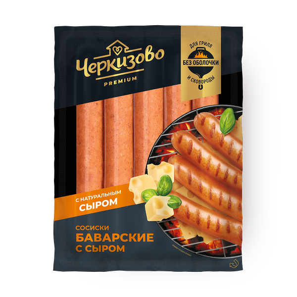 Сосиски Баварские с сыром «Черкизово»