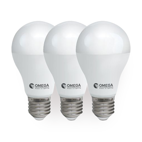 LED bulbs 15W A60 white OMEGA E27