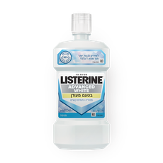 Listerine ADVANCED WHITE Mouthwash with double action