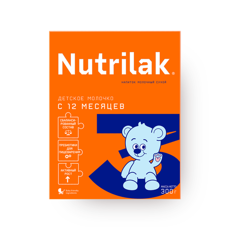 Смесь молочная сухая Nutrilak 3