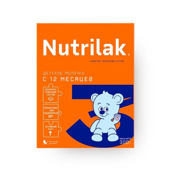 Смесь молочная сухая Nutrilak 3