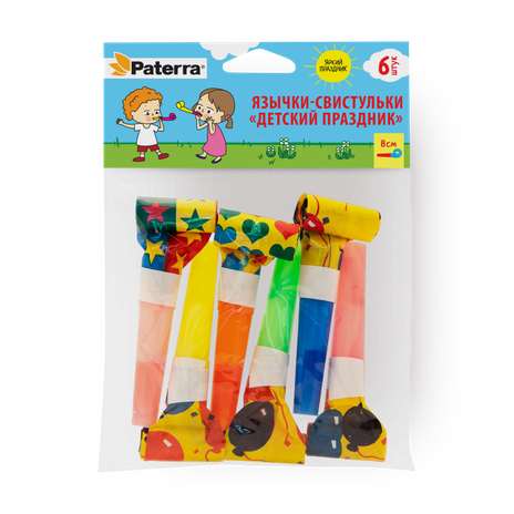 Язычки-свистульки Детский праздник Pattera