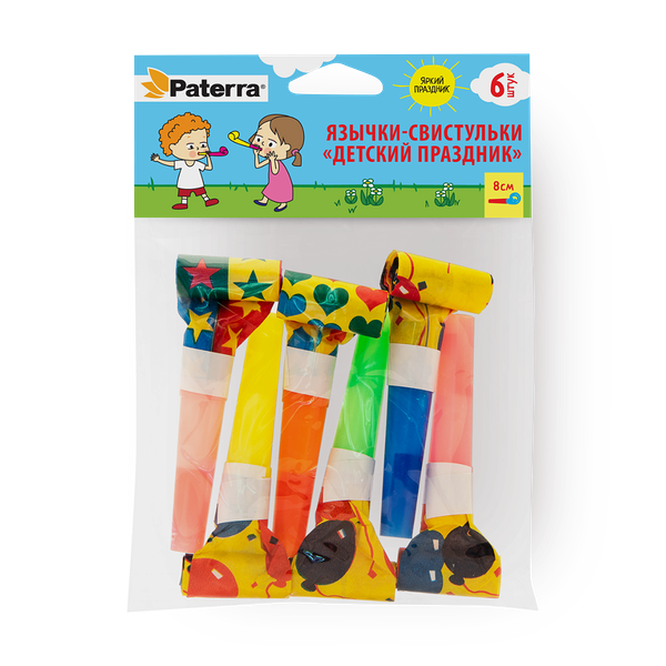 Язычки-свистульки Детский праздник Pattera