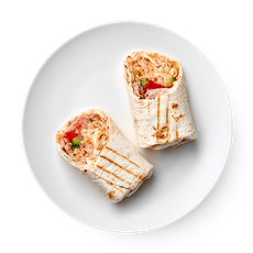 Шаурма со свининой, 180 г — купить с доставкой из Яндекс Лавки