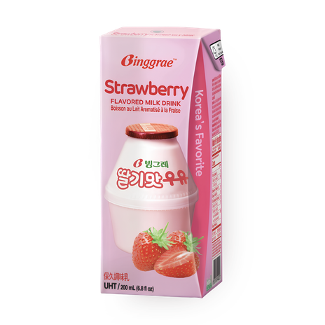Коктейль молочный Клубничный Biggrae