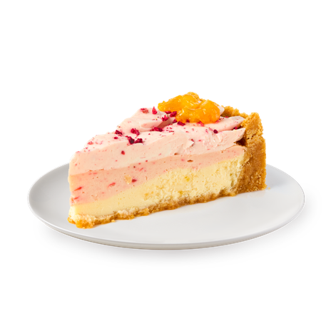 Чизкейк «Вкусная история» клубника-манго-маракуйя замороженный