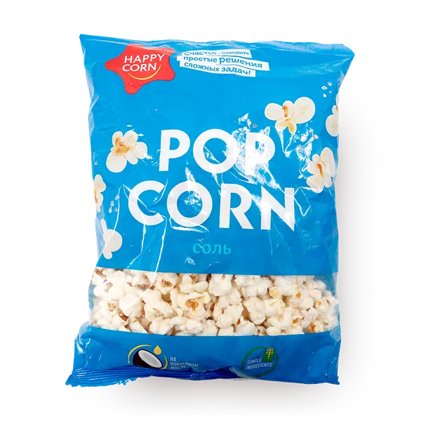 Попкорн Happy Corn с солью