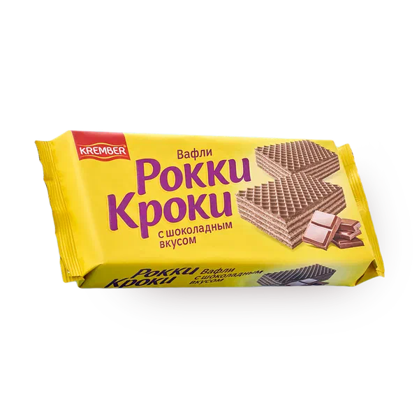 Вафли «Рокки Кроки» с шоколадным вкусом