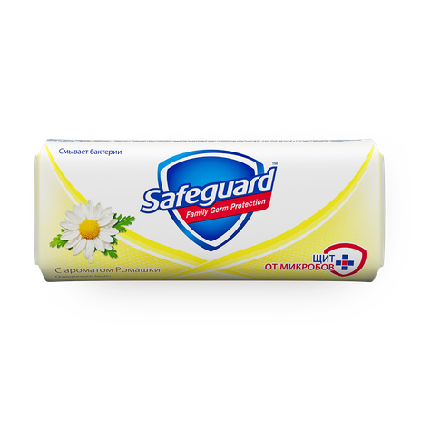 Мыло туалетное Safeguard ромашка