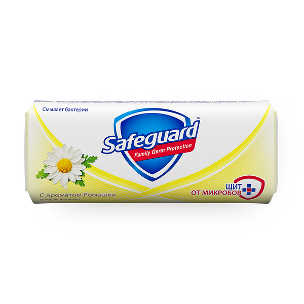 Мыло туалетное Safeguard ромашка