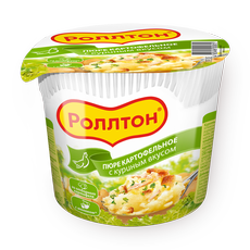 Пюре картофельное с куриным вкусом Роллтон