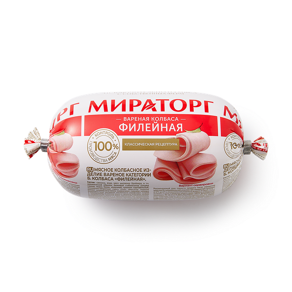 Колбаса Филейная «Мираторг» варёная