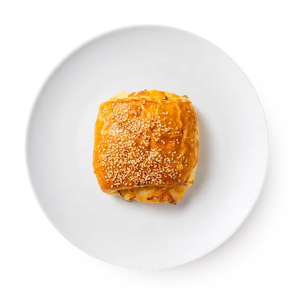 Круассан «Кондитерский дом Монэ» с индейкой и сыром