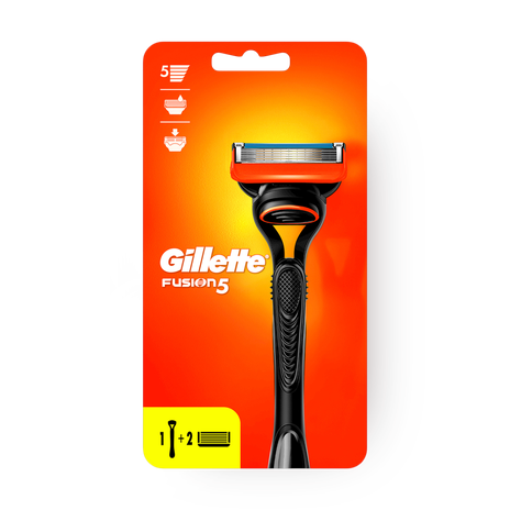 Бритва Gillette Fusion с двумя сменными кассетами