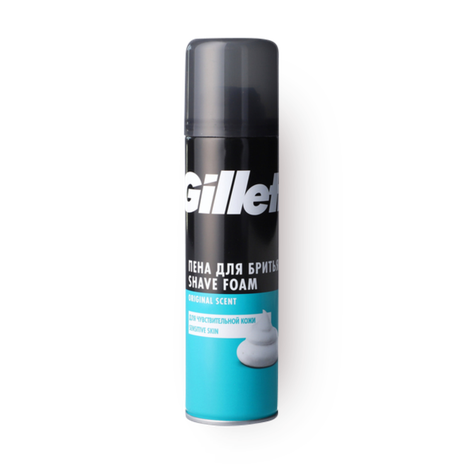 Gillet Shaving foam for sensitive skin