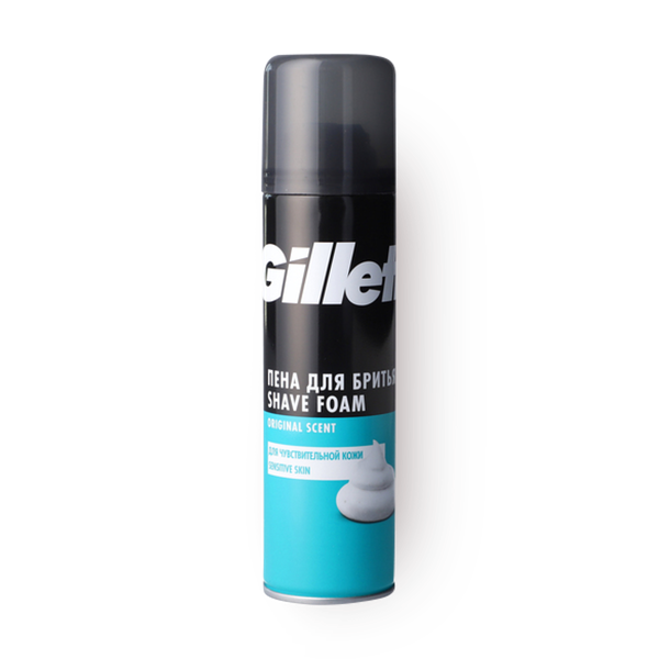 Gillet Shaving foam for sensitive skin