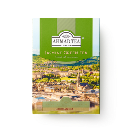 Чай зелёный Ahmad Tea с жасмином листовой