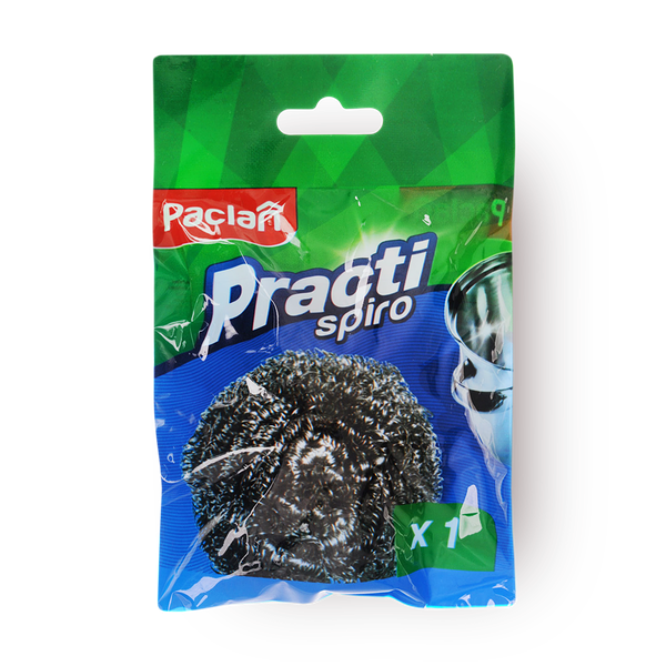 Губка металлическая Paclan Practi Spiro