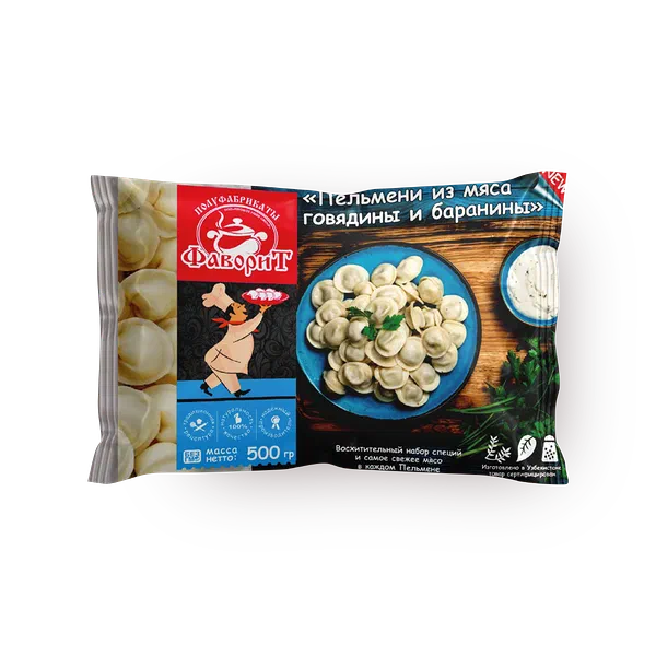 Пельмени с бараниной и говядиной «Фаворит»