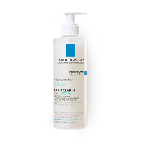 Крем-гель очищающий La Roche Posay Effaclar Н Iso-Biome для пересушенной проблемной кожи