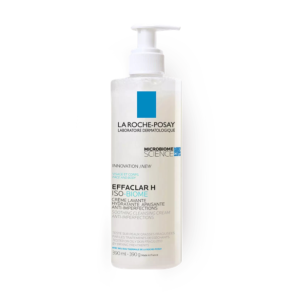 Крем-гель очищающий La Roche Posay Effaclar Н Iso-Biome для пересушенной проблемной кожи