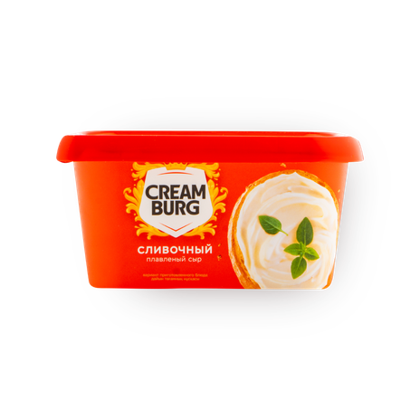 Сыр плавленый Creamburg Сливочный 35%