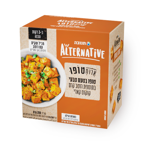 Alternative Natural tofu with Coconut cream curry