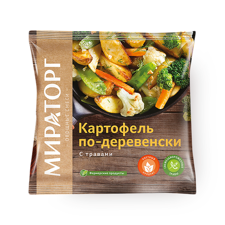 Картофель По-деревенски с травами Vitamin