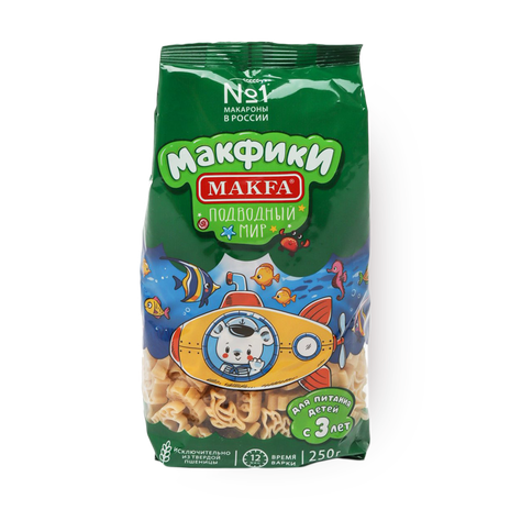 Макароны Макфики Подводный мир Makfa