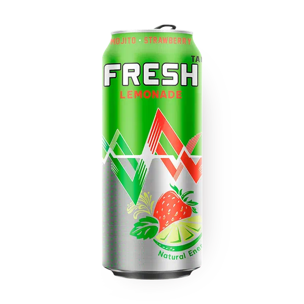 Напиток газированный Клубничное мохито Фреш таг