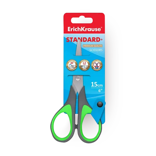 Ножницы Erich Krause Standard 15 см