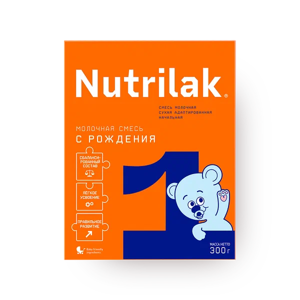 Смесь молочная сухая Nutrilak 1 адаптированная начальная