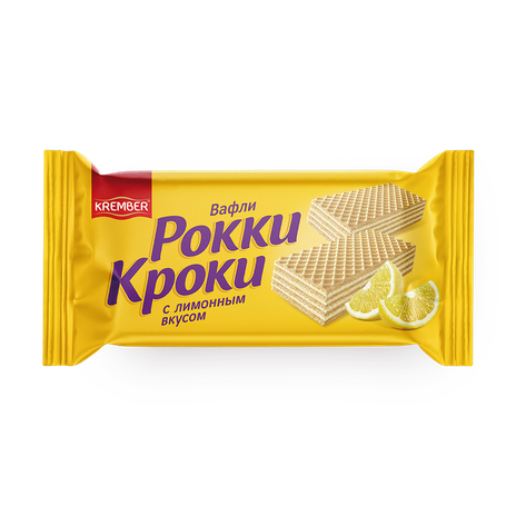 Вафли «Рокки Кроки» с лимонным вкусом