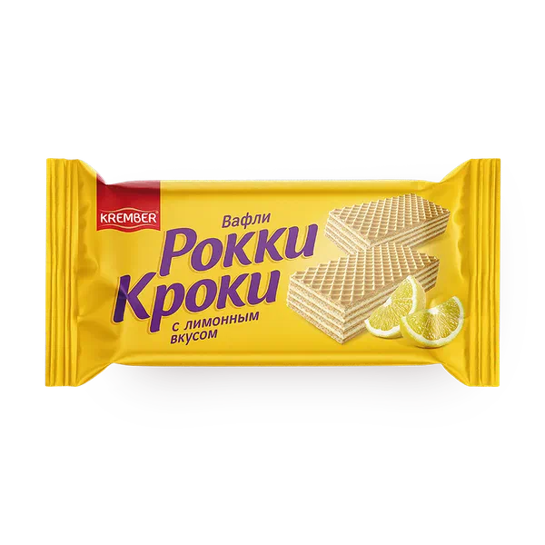 Вафли «Рокки Кроки» с лимонным вкусом
