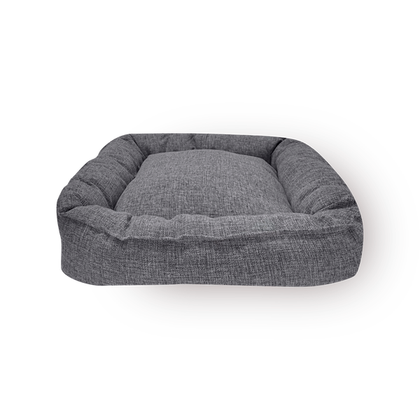 Лежак для кошек и собак Homecat Жаккард Rola графит 50х45х15 см
