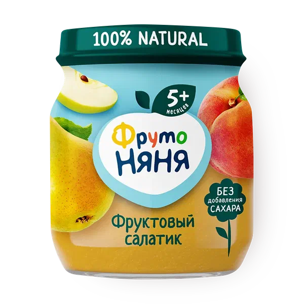 Пюре «ФрутоНяня» Фруктовый салатик с 5 месяцев