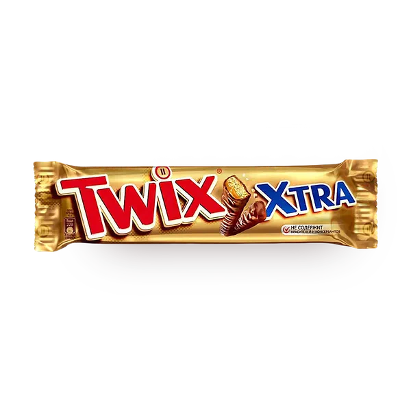 Шоколадные батончики Twix Xtra
