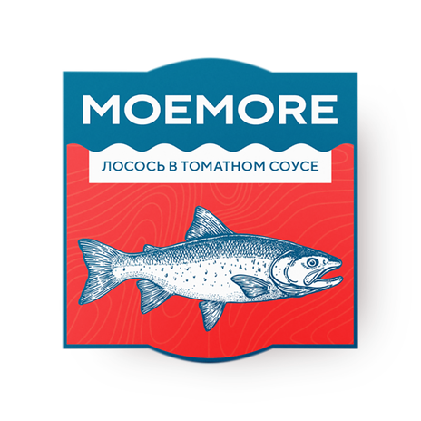 Лосось Moemore в томатном соусе