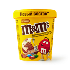 Мороже­ное сливоч­ное двухслой­ное M&M's