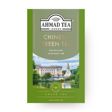 Чай зелёный Chinese Китайский Ahmad Tea листовой