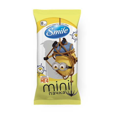 Влажные салфетки Smile Лицензионные герои