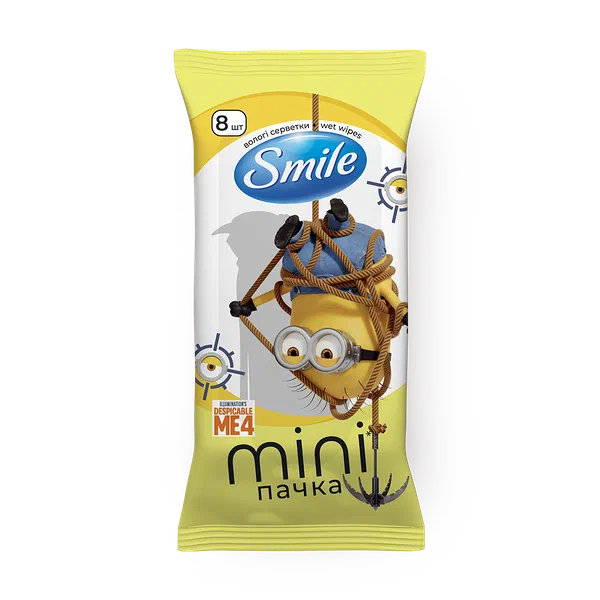 Влажные салфетки Smile Лицензионные герои