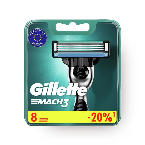 Кассеты Gillette Mach3