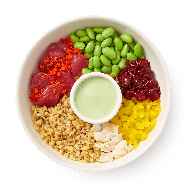 Поке тунец-кимчи-вишня Soul in the Bowl