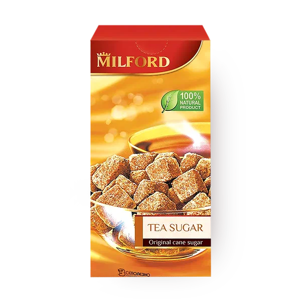 Тростниковый сахар Milford кусковой