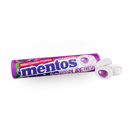 Резинка жевательная Mentos виноград